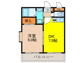 間取図 第７浦濱ビレッジ