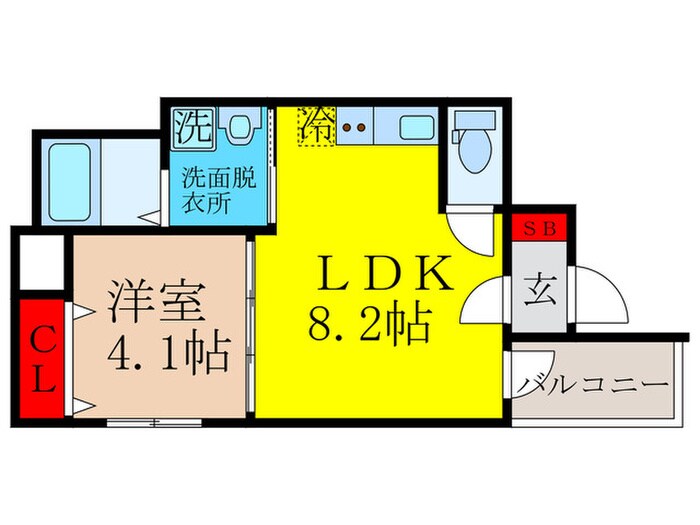 間取り図 ＦＤＳ吹田Ⅰ番館