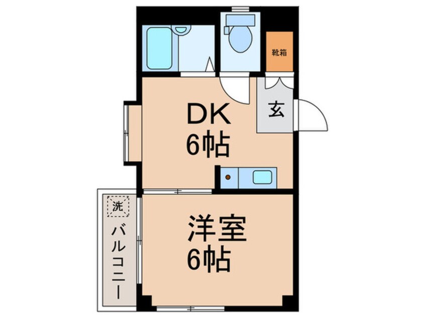 間取図 ミハママンション