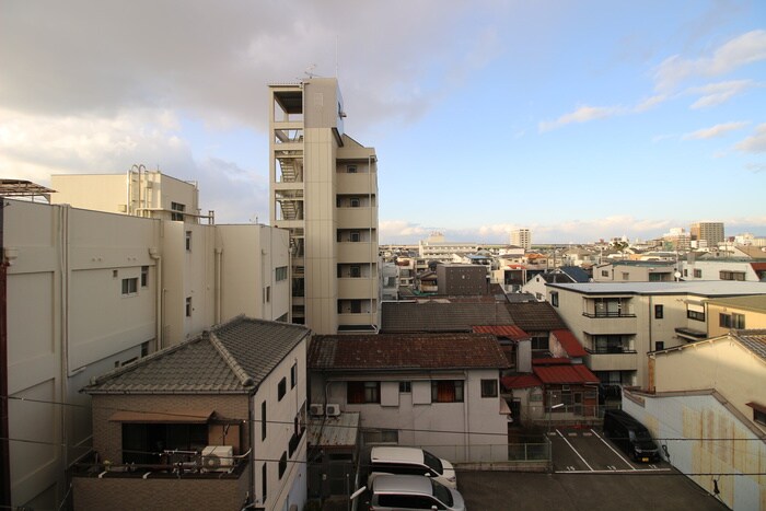 室内からの展望 ミハママンション