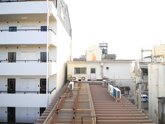 室内からの展望 ミハママンション