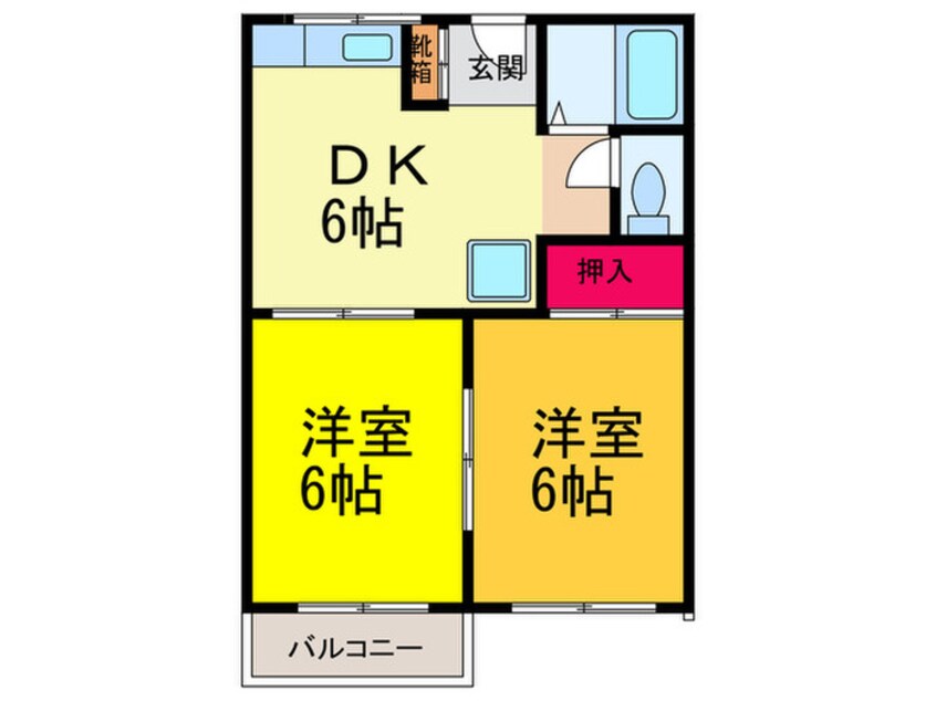 間取図 紀之国ハイツ