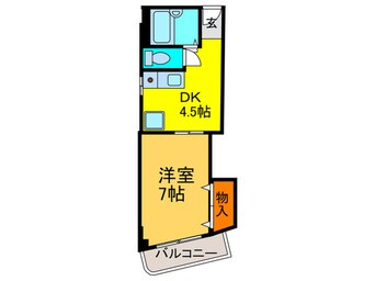 間取図 メゾン・ハピネス