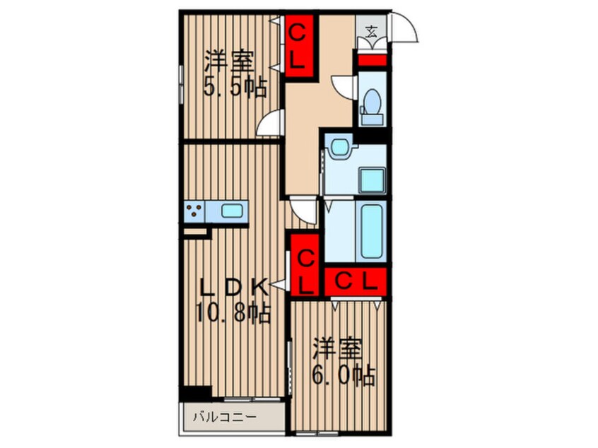 間取図 シュロス