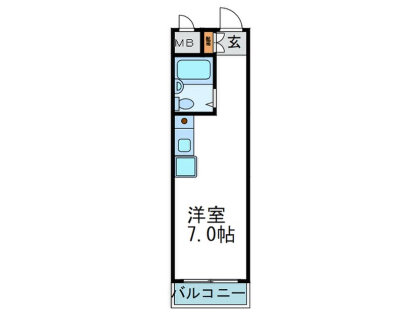 間取図 シテｨパレス緑地公園