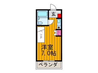 間取図 メゾンデ－ル