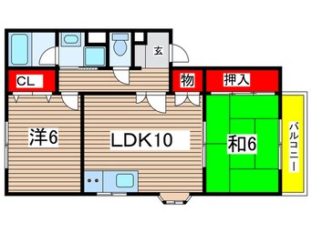 間取図 エントピアフジ