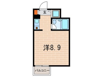 間取図 ホ－ユウコンフォルト芦屋(503)