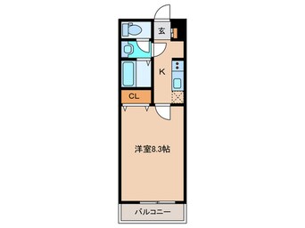 間取図 カレン石橋