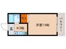メゾンファミーユ 1Rの間取り
