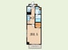 ブルーメ本山 1Kの間取り