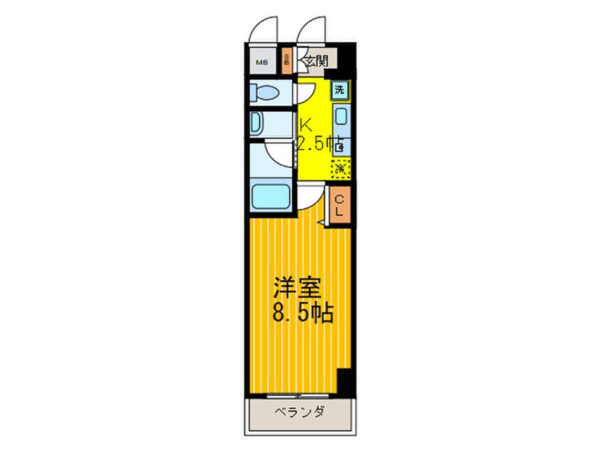 間取図 ランドマーク惣友