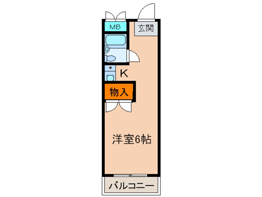 間取図 大久ビル