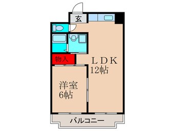 間取図 サンホワイティ豊里