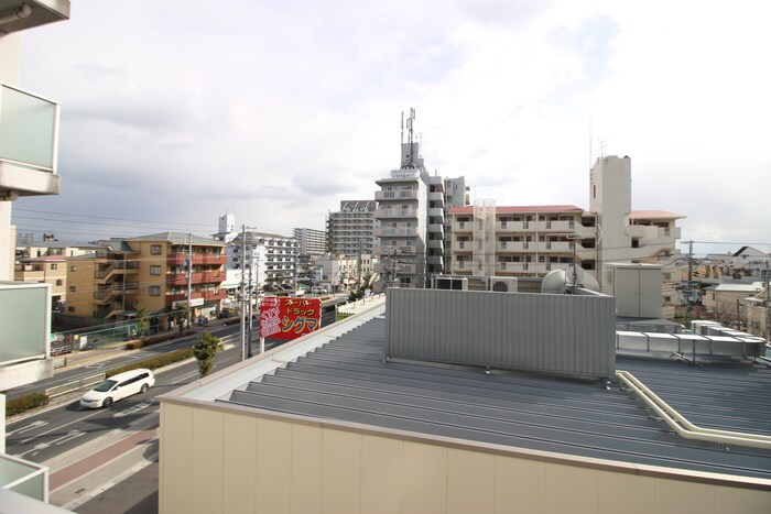 室内からの展望 サンホワイティ豊里