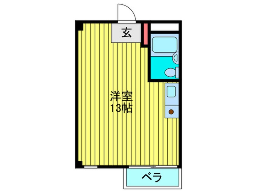 間取図 フォルム太子橋