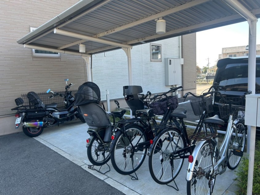 駐輪場 ルボアール箕面　A棟