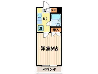 間取図 パティオ　プラスパⅢ