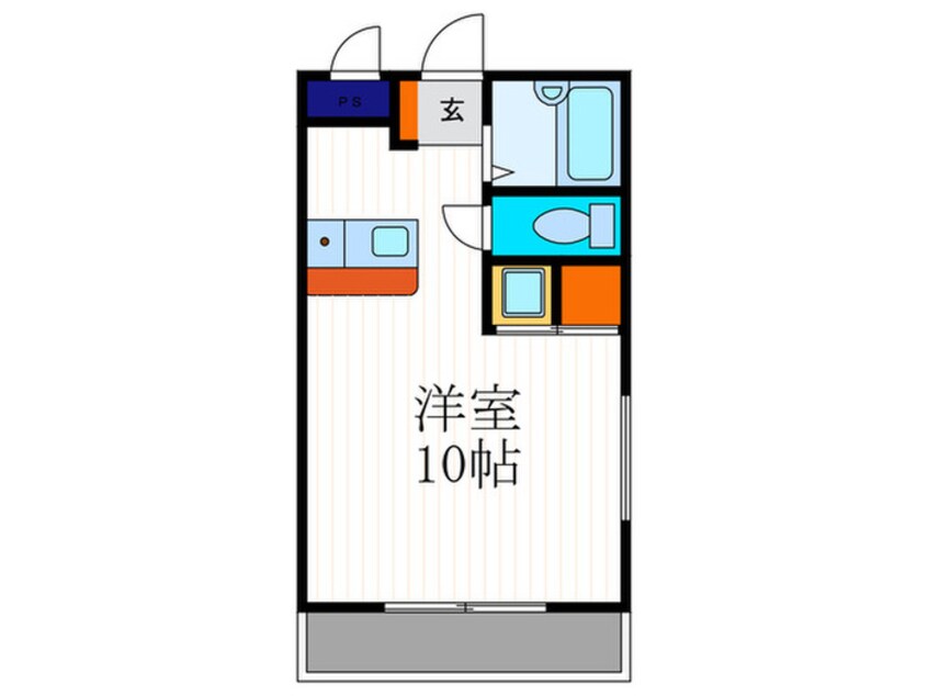 間取図 エステート修学院