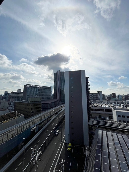 室内からの展望 Dimora難波