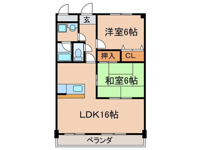 間取り図 ＣＡＳＡ ＶＥＲＤＥ