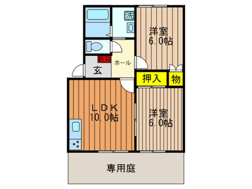 間取図 ローレルハイツ