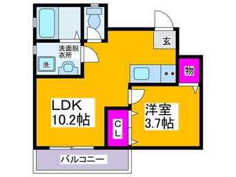 間取図 パインコート