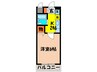 キャッスルミノオ 1Kの間取り