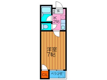 間取図 ラ・エトワ－ル