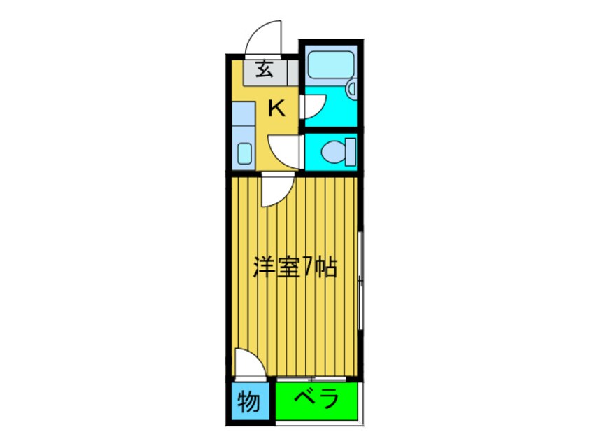 間取図 ラ・エトワ－ル