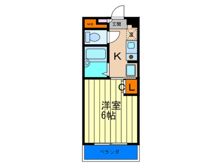 間取図 エスポア－ルはしば