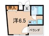 ジュネス武庫之荘 1Rの間取り