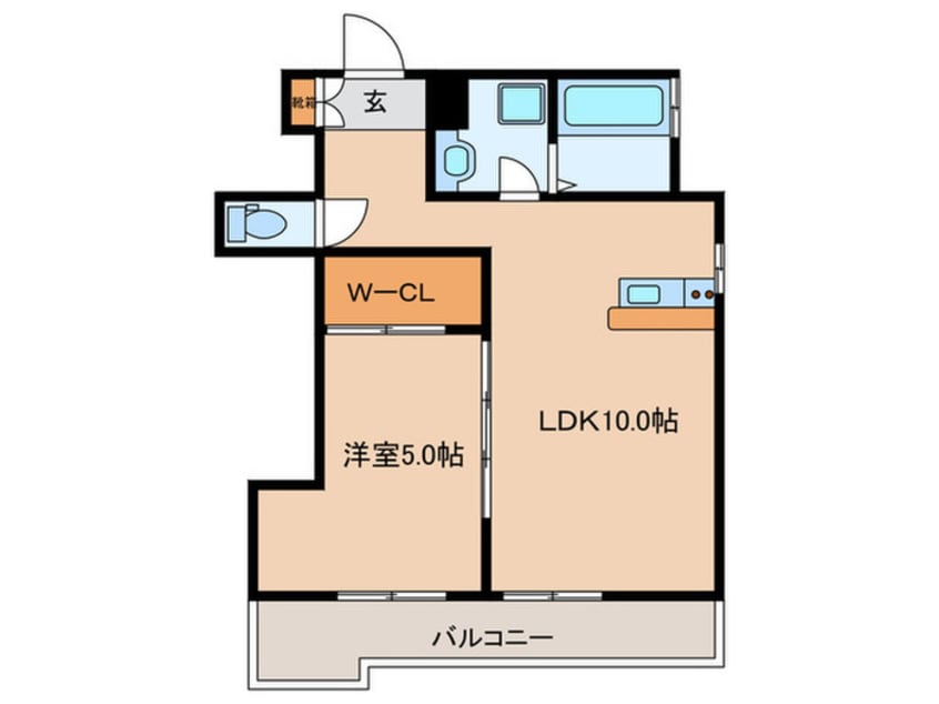 間取図 マンション武蔵