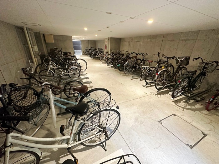 駐輪場 コンフォリア北浜