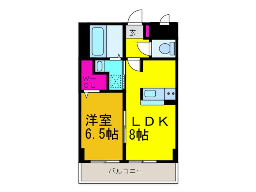 間取図 Empereur　Fer　明美の里