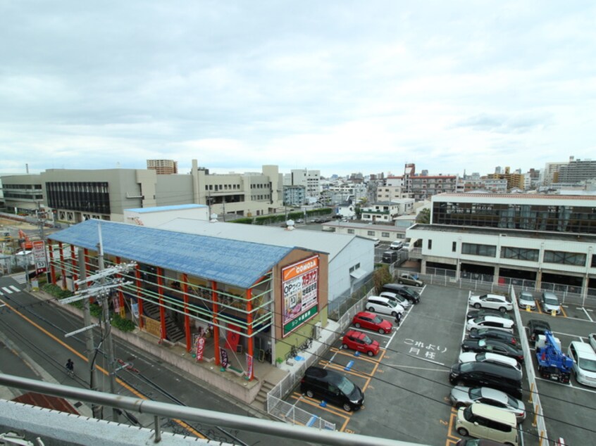 室内からの展望 ハイブリッジ門真