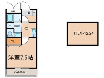 間取図 ワコーレヴィアーノ城が山