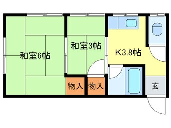 間取図 第一ハウス