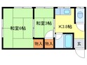 第一ハウスの間取図