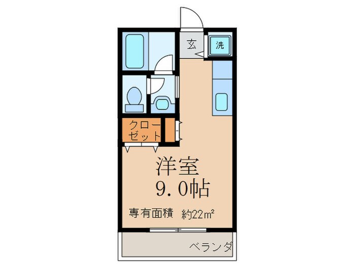 間取り図 アム－ルハイツ