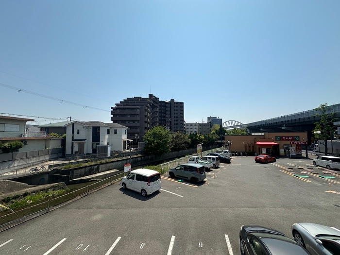 室内からの展望 アム－ルハイツ