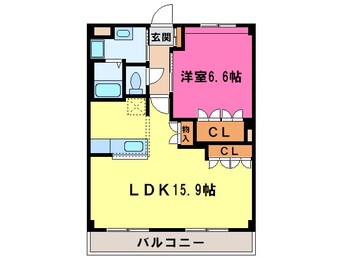 間取図 グランド・ソレイユ