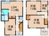 MAYUMIハウス507号館塩釜 4LDKの間取り