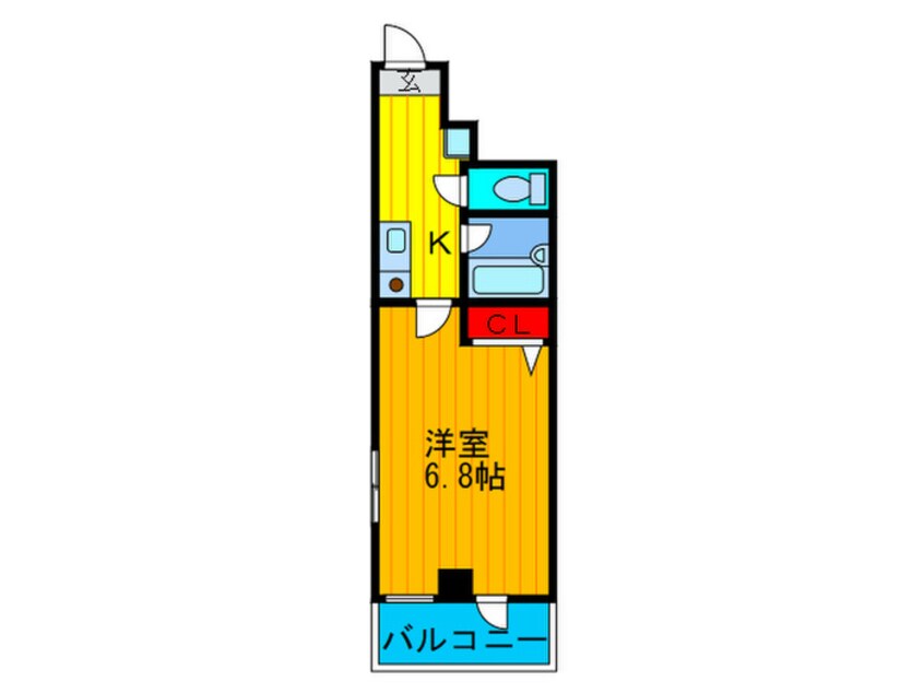 間取図 リックリグ塚本