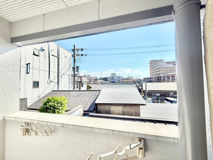 室内からの展望 高栄マンション