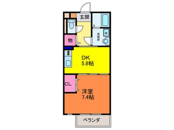 間取図 Ｔ－Ｆｏｒｅｓｔ　Ｂ棟