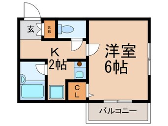 間取図 クラウンハウス
