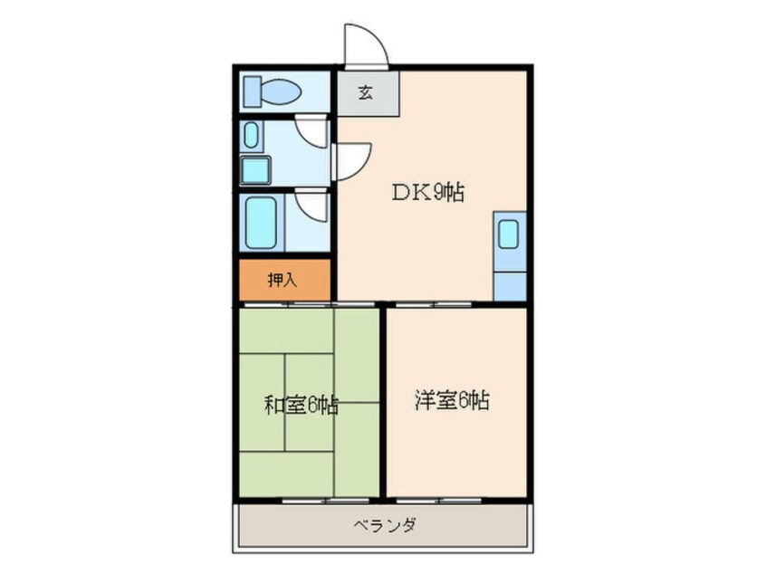 間取図 レベッカ