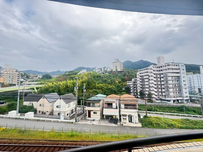 室内からの展望 エスポワール花山台Ⅱ
