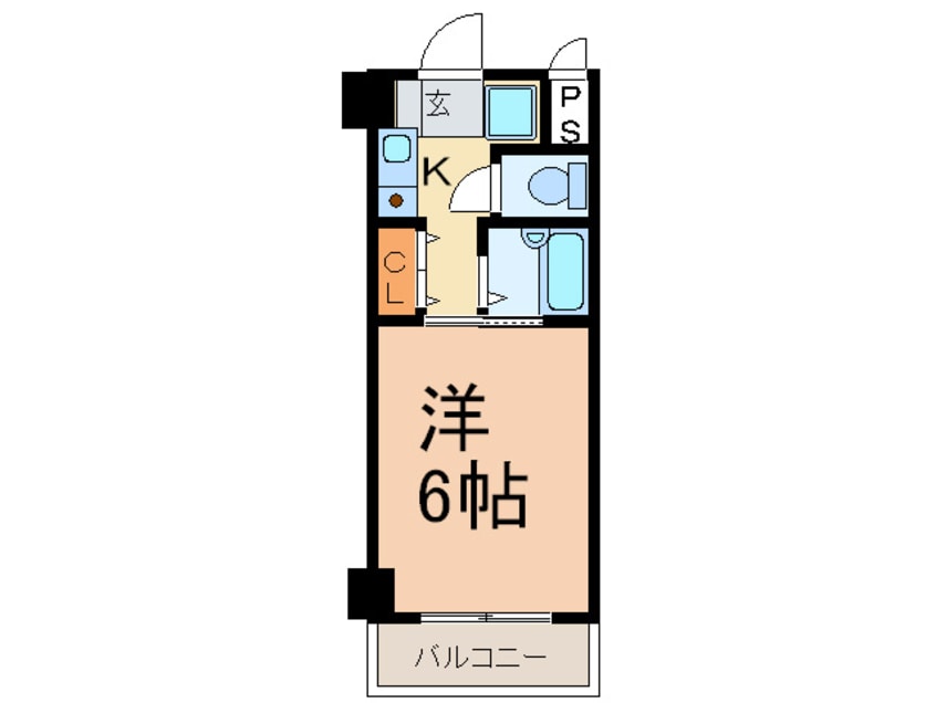 間取図 ブルグリンコ－ト布施駅前